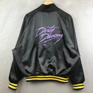 VINTAGE 80s DIRTY DANCING MOVIE PROMO JACKET MEN SZ XL PATRICK Swayze